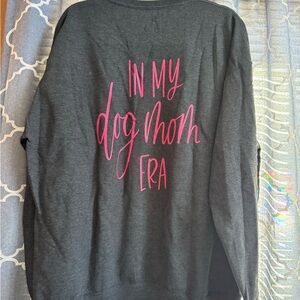 Dog Mom Era Charcoal Sweatshirt